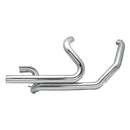 Power-Tune Duals Header Pipes Chrome With Chrome Heat Shield