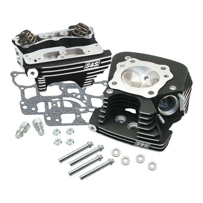 Superstock Cylinder Head Kit Black For 06-17 Twin Cam Excl. Twin-Cooled Models NU