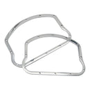 D-Ring Set For Panhead Rocker Covers Chrome