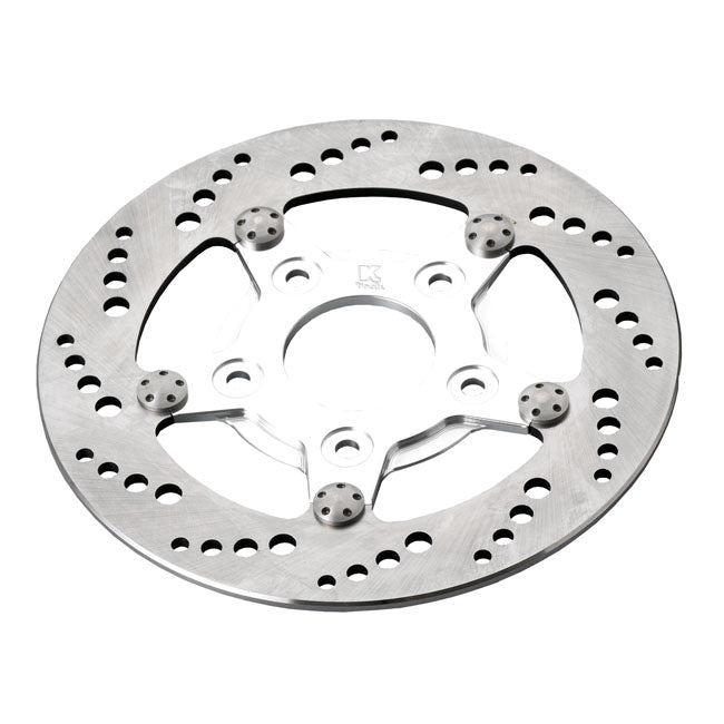 Front Left Brake Rotor 85" Stainless Polished Center