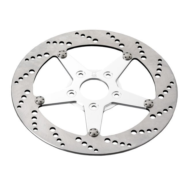 Front Right Brake Rotor 115" Stainless Polish Center