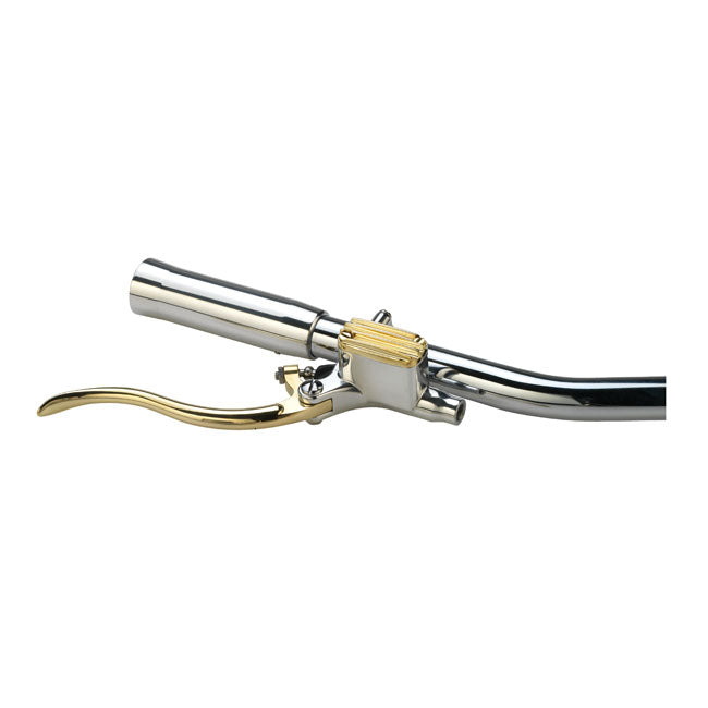 Deluxe Polished Brass / Aluminium Brake Master Cylinder