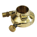 Deluxe External Throttle Housing Polished Brass 1" / 25.4 MM Handlebars