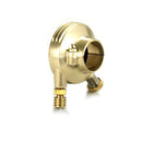 Deluxe External Throttle Housing Satin Brass For 7/8" 22 MM Handlebars