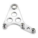 Super Freni Rear Caliper Bracket Polished Rigid Frames Bottom Mount