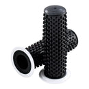 Rubber Grips Black With White Flange For 74-21 H-D Exclusive Street With 1" Handlebars