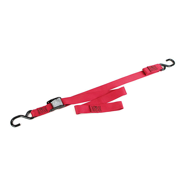 Big Bike Cam Buckle Tie-Downs Red