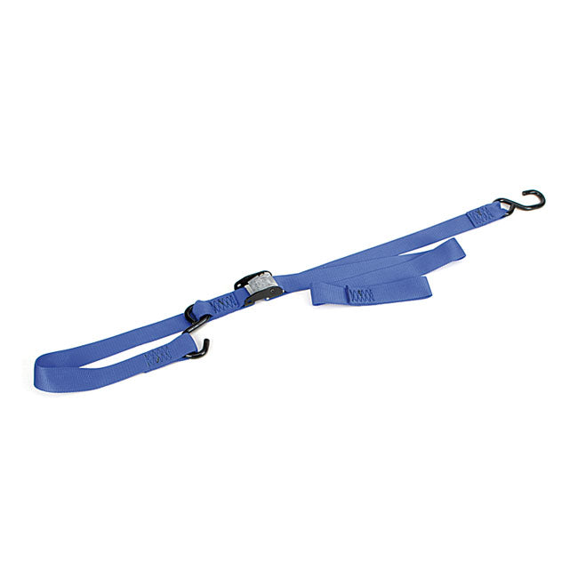 Big Bike Cam Buckle Tie-Downs Blue / Red