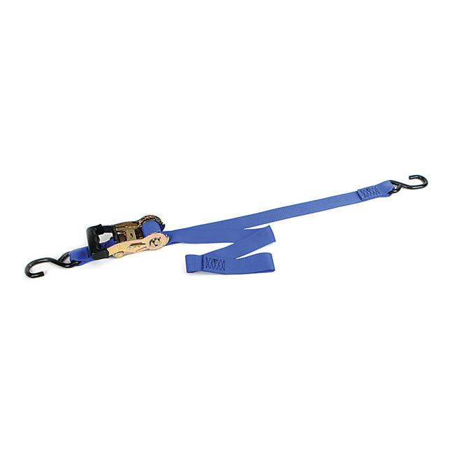 Big Bike GRR Ratchet Tie-Downs Blue