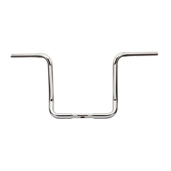 13 Inch Bagger 1-1/4 Inch Handlebar Chrome For 08-21 FLHT, FLHX With 1" I.D. Risers