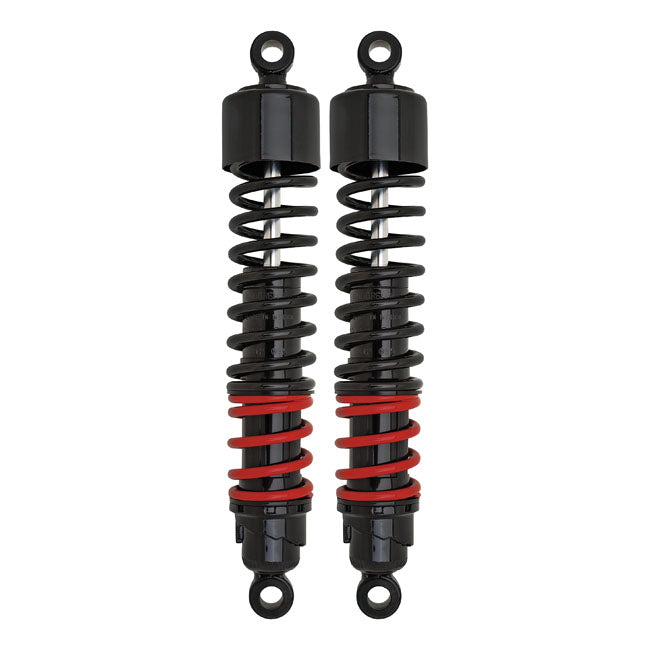 15 Inch Sportster Stiletto Shocks Black For 86-21 XL (Excl. 04-13 XL)