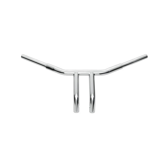 Chubby Low-Profile Pullback Drag Bar 1-1/4 Inch Chrome