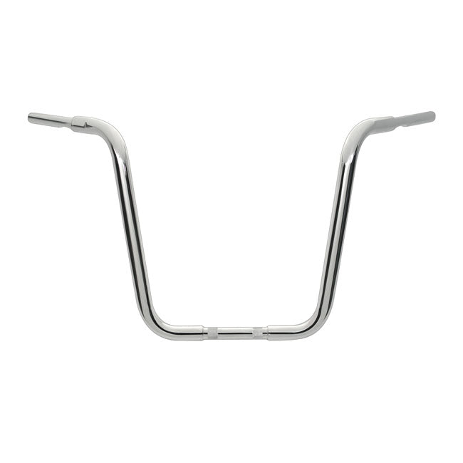 Chubby ABE Handlebar Chrome - 16 Inch x 1-1/4 Inch For 82-21 H-D Mech Or E-Throttle