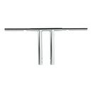 Chubby Flatline Handlebar Chrome - 10 x 1.25 Inch