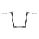 Chubby Hooked 1-1/4 Inch APE Hangers 14 Inch Rise Chrome For 82-21 H-D Mech & E-Throttle