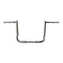 Chubby Hooked 1-1/4 Inch APE Hangers 14 Inch Rise Chrome For 82-21 FLH/Touring Mech & E-Throttle