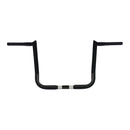 Chubby Hooked 1-1/4 Inch APE Hangers 14 Inch Rise Black For 82-21 FLH/Touring Mech & E-Throttle