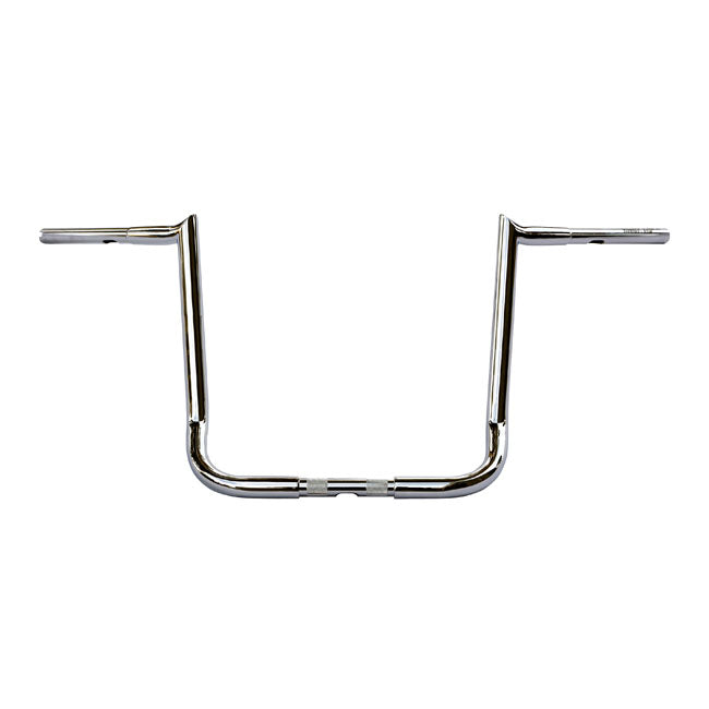 Chubby Hooked 1-1/4 Inch APE Hangers 16 Inch Rise Chrome For 82-21 FLH/Touring Mech & E-Throttle