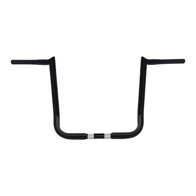 Chubby Hooked 1-1/4 Inch APE Hangers 16 Inch Rise Black For 82-21 FLH/Touring Mech & E-Throttle