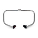 Front Engine Guard Kit Chrome For 06-17 Dyna With Mid & Forward Control Models