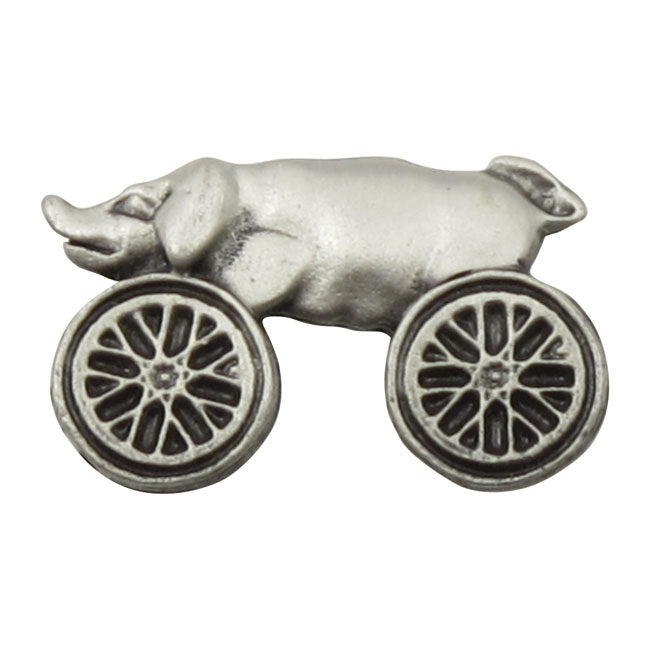 Hog On Wheels Pin