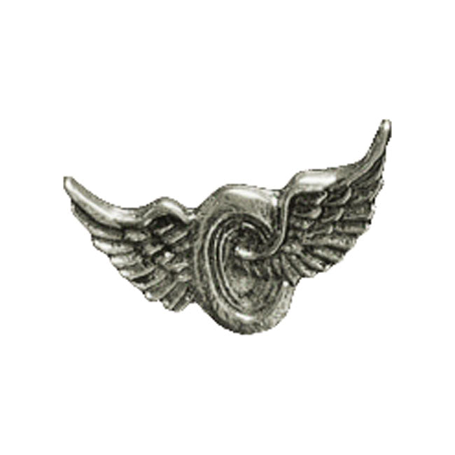 Small Wheel Wing Motorcycle Pin