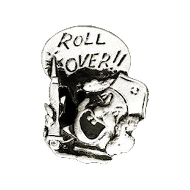 Nurse Roll Over Biker Pin