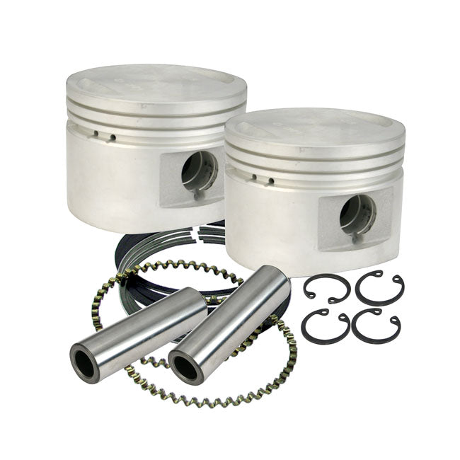 3-1/2" Replacement Cast Piston Kit +.010"