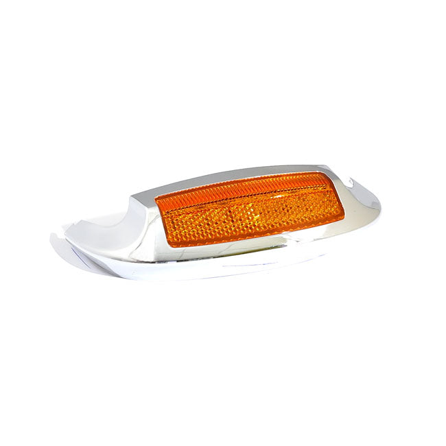 Front Fender Tip With Light Amber LED / Amber Lens