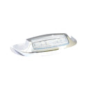 Front Fender Tip With Light White LED / Clear Lens