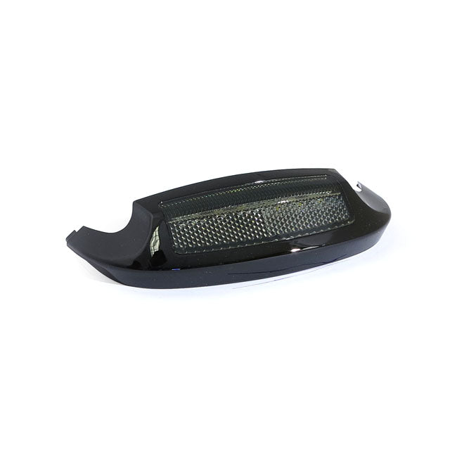 Front Fender Tip With Light Black White LED / Smoke Lens
