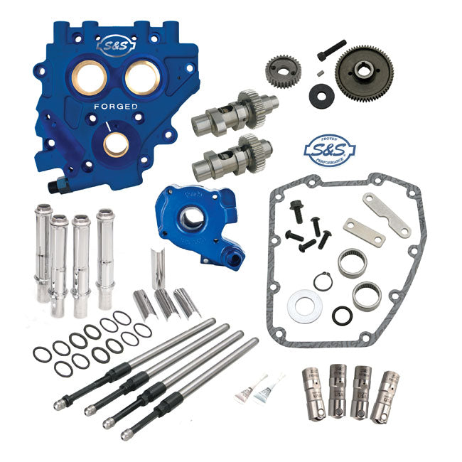 Complete Cam Chest Kit With Gear Drive 551GE Cams For 06-17 Dyna