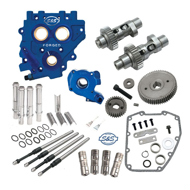 Complete Cam Chest Kit With Gear Drive 585GE Cams For 06-17 Dyna