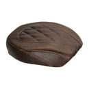 Wide Tripper Passenger Seat Distressed Brown Diamond For 06-17 Dyna (NU)