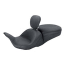 Lowdown Touring Seat With Rider Backrest Black For 08-21 Touring
