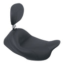 Standard Touring Solo Seat With Rider Backrest Black For 08-21 Touring