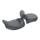 Super Touring Solo Seat With Rider Backrest Black For 08-21 Touring