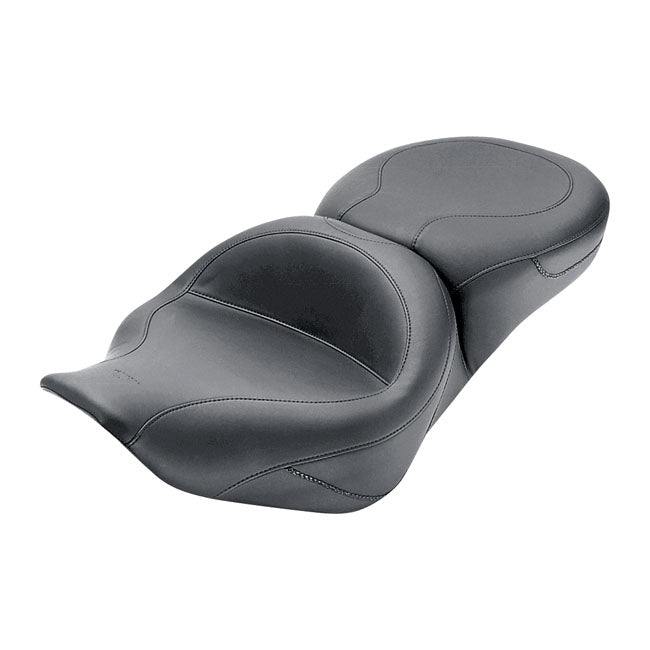 Standard Touring Seat Black For 97-07 FLHR