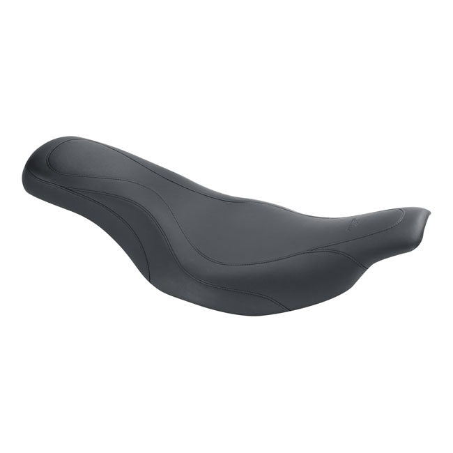 Daytripper 2-Up One-Piece Seat Black For 97-07 FLHT, FLTR (NU)