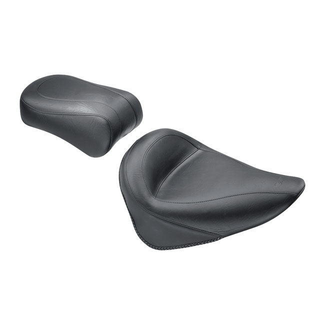 Standard Touring Solo Seat Black For 00-15 Softail With 150 Tire (Excl. Deuce) 05-15 FLSTN