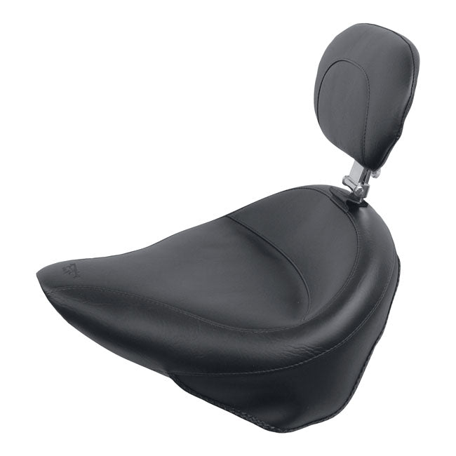 Wide Touring With Rider Backrest Black For (00-15 Softail With 150 Tire, Excl. Deuce) 05-15 FLSTN