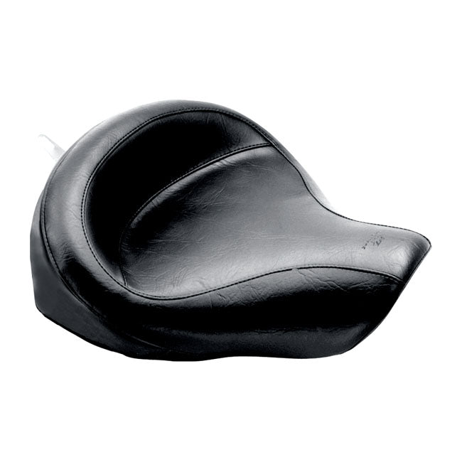 Wide Touring Solo Seat Black For 96-03 Dyna (NU)