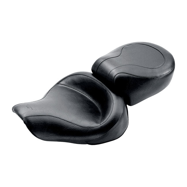 Wide Touring Seat Black For 96-03 Dyna (NU)