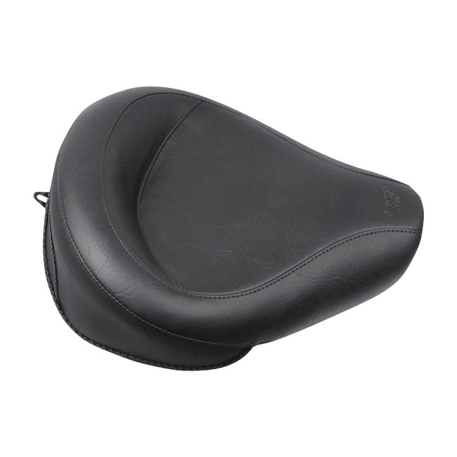 Wide Touring Solo Seat Black For 82-95 XL With 2.2 Gallon Tank (NU)