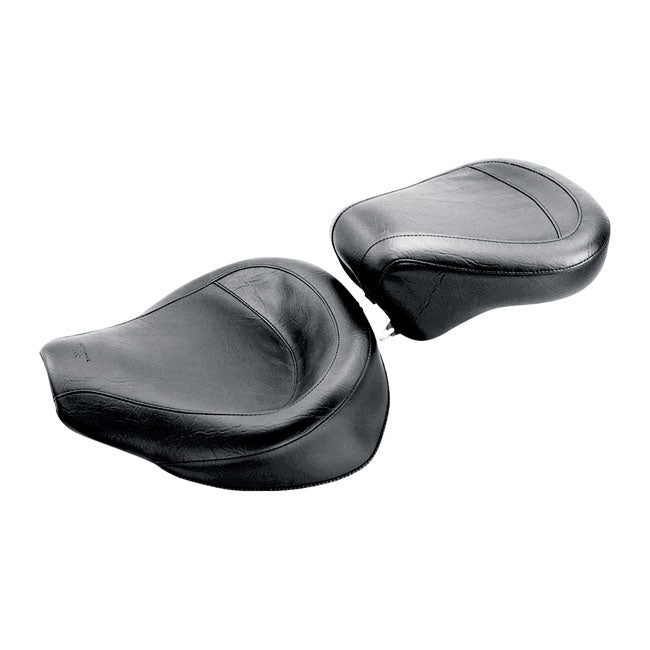 Wide Touring Solo Seat Black For 65-84 FL, FX(NU)