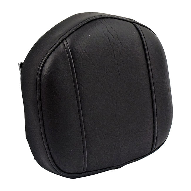 Oem Style Sissy Bar Pad Black - 6 x 6.5 Inch