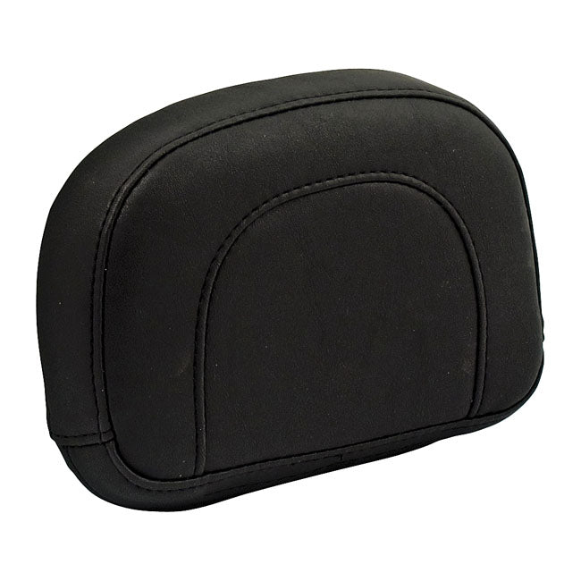 Mini Sissy Bar Back Pad Black Smooth