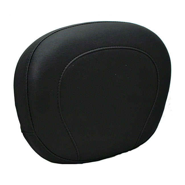 Sissy Bar Back Pad Black Smooth