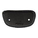 Mini Fender Bib Plain With Braided Edges Black For 00-03 FLSTS; 06-07 FLSTSC; 07-17 FLSTC; 05-17 FLSTN; 97-21 FLT/Touring