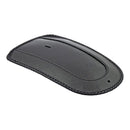 Rear Fender Bib Plain With Braided Edges Black For 06-17 Softail with wide tire and Mustang solo seat (NU)